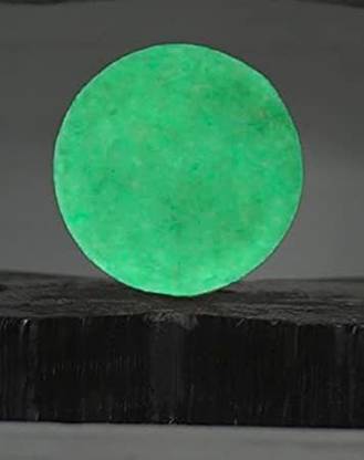 hoseki Green Glowing Luminous Jade Sphere Ball Light Emitting In The Dark 1.6kg stone Regular Asymmetrical Crystal Stone