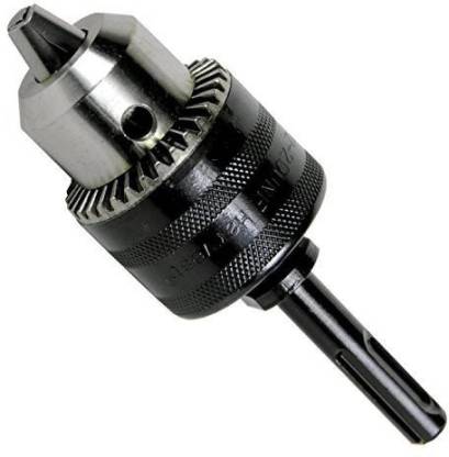 DUMDAAR 13mm Capacity Drill Chuck & Adaptor For Rotary Hammers Rotary Tool