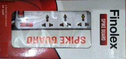 FINOLEX FINOLEX SPIKE GUARD 2.5 M 4 Socket Extension Boards Price in ...