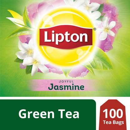 Lipton Green Tea Jasmine(100*1.5g), 150g Green Tea Bags Box