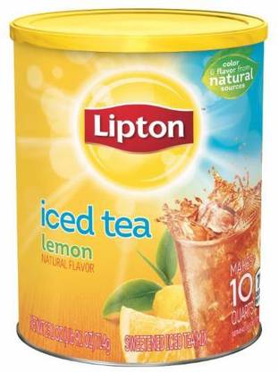 Lipton Iced Tea Lemon, 714g Iced Tea Tin