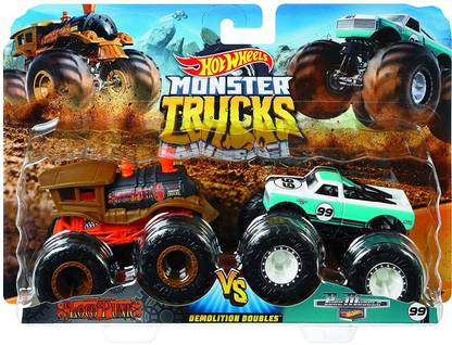Mattel Hot Wheels Monster Trucks Demolition Doubles (1.64 Scale Die Cast )