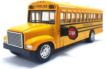 Hobby Central School Bus Toy for Kids (Diecast School Bus )