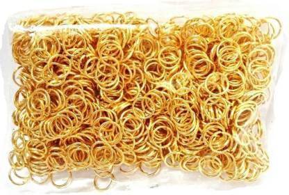 Crafto Gold Finish Jump Ring Pack of 250 Pcs