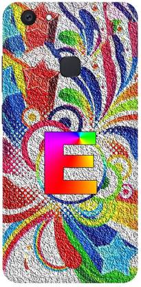 FULLYIDEA Back Cover for VIVO V7, E, alphabets, names, capital letters