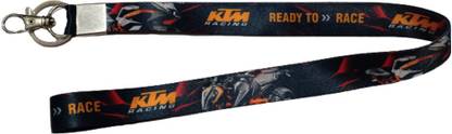 Ride Adventure KTM Black Long Keychain 01 Key Chain
