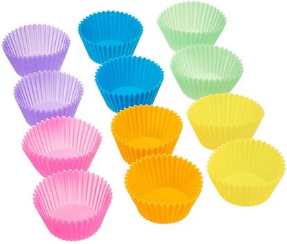 aaradhya Silicone Cupcake/Muffin Mould 6