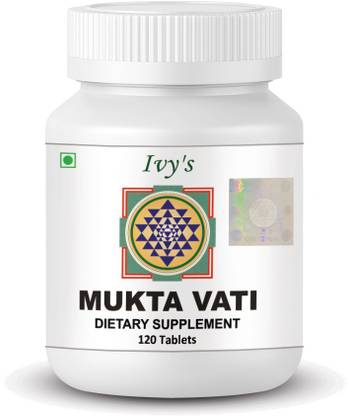 Ivy's Mukta Vati Supplement for Blood Pressure, Hypertension, Heart Health