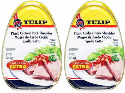 TULIP Picnic Cooked Pork Shoulder Combo Pack Of 2 (2*454gm) |Canned Meat Meat