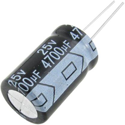 Ihc 4700uF 25V Electrolytic Capacitors (Pack of 50) Electrolytic Capacitor