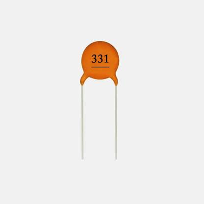 IHC 330pf 50v High voltage Ceramic Capacitor 331 (Pack of 50) Electrolytic Capacitor