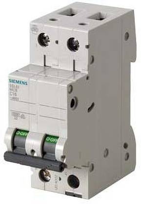 SIEMENS 2 Pole 25 Amp 5SL62257RC MCB