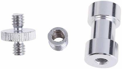 SHOPEE Nut & Bolt Set New 1/4 Inch 3/8 Inch Tripod Screw Mount Convert Adapter Flash Light Stand Compatible With Camera Cage/Shoulder Rig/Lighting Equipment/LED Panel/GoPro/Ballheads
