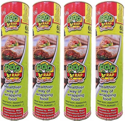 SHi Pap Wrap Food Wrap Paper Set of 4