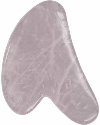 Zureni GSB-HZ-7-1 Gua Sha Scraping Massage Tool for Facial Glow, Blood Circulation, Natural Jade Stone Removes Toxins, Prevents Wrinkles, Boost Radiance of Complexion Massager