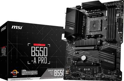 MSI B550-A PRO LGA 775Socket ATX AMD 760G Chipset DDR4 Motherboard for Desktop