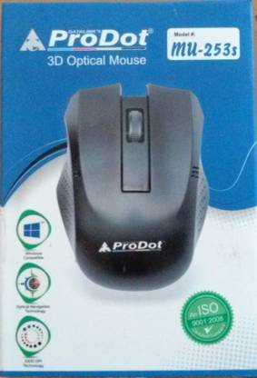 PRODOT mu-253s Wired Optical Mouse