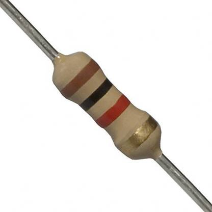 gobagee 1K ohm 1/4w 5% resistor, Set of 20 resistors Fixed Resistor