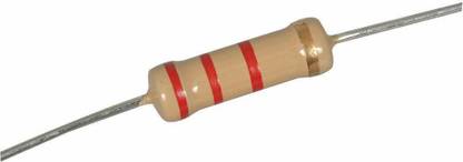 Ihc 2.2k Ohm Carbon Film Resistors .25 Watt Tolerance 5 Percent (Pack of 100)… Fixed Resistor