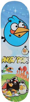 NSHIVA 1Pc Angry Birds Toy Mini Skateboard Finger Board Skate Boarding Kit ( 23``6`) 6 inch x 23 inch Skateboard