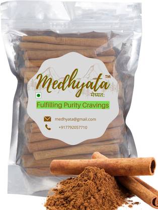 Medhyata Premium Whole Cinnamon Sticks/Cassia (Dalchini Sticks)
