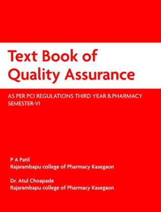 Text Book of Quality Assurance