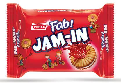 PARLE Fab Jam In Cream Filled Biscuit
