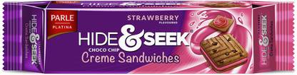 PARLE Hide and Seek Fab Strawberry Cream Filled Biscuit