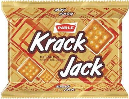 PARLE Krack Jack Crackers Sweet & Salty Biscuit
