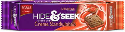 PARLE Hide and Seek Fab Orange Cream Filled Biscuit