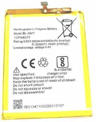 roxana Mobile Battery For  TECNO TECNO IN1 / BL-30VT
