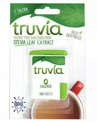 truvia Calorier -free Sweetener from Stevia Leaf Extract 100 tablets Sweetener