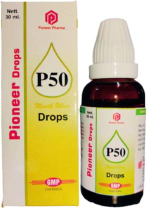 PIONEER HOMOEO P50 Drops For Mouth Ulcer