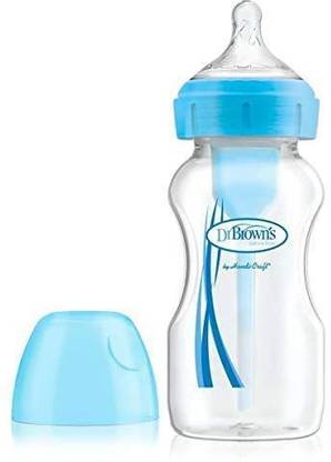 Dr. Brown's Wide Neck Pack withLevel 1 Nipple:Includes one Wide Neck Options+ Bottle with Level 1 nipple - 270 ml