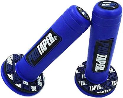 Sms traders Protpr Handlebar Grip Blue Color 02 Handle Bar Grip For Universal For Bike Universal For Bike