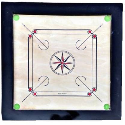 Savaji Mk 26.5 Inch Play 4 MM Carrom Board Carrom Board Game