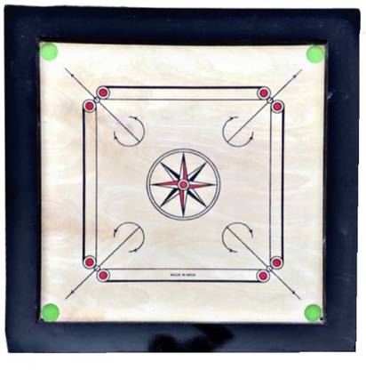 Savaji Mk 32 Inch 4 MM Play Carrom Board Carrom Board Game