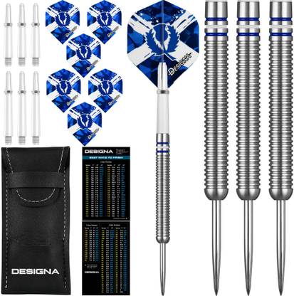 Designa National Patriot Darts Set - Scotland - 90% Tungsten Steel Tip Dart