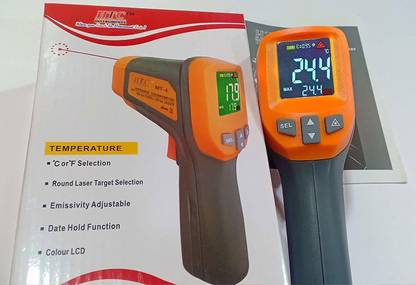 HTC mt4 Infrared Thermometer along with Calibration Certificate