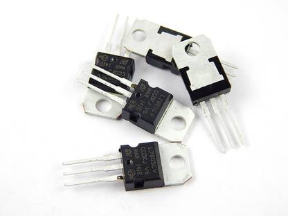 Ihc 7805 / LM7805CV / L7805CV Voltage Regulator IC 5V 1A (Pack of 5) by Indian Hobby Center… Motor Control Electronic Hobby Kit