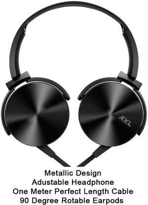 axl ahp02bk wired headset