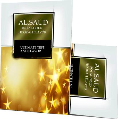 AL SAUD ROYALGOLD FREE NICOTINE LESS ULTIMATE TEST AND FLOVER ROYALGOLD, ROYALGOLD Hookah Flavor