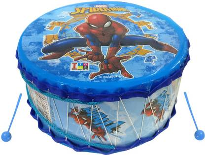 MARVEL Spider-Man Large Size Drum Musical Toy