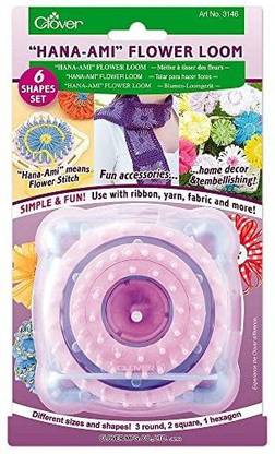 CLOVER "Hana-Ami" Flower Loom 6 Shape Set, Pk/ (3146)