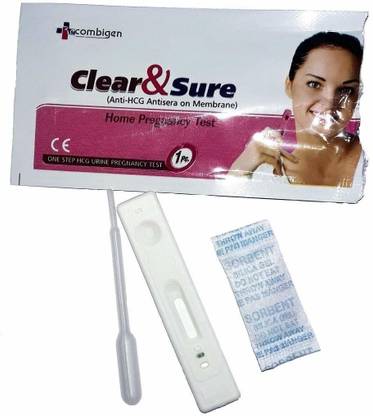 HCG CARD CLEAR & SURE ONE STEP PREGNANCY TEST KIT Pregnancy Test Kit