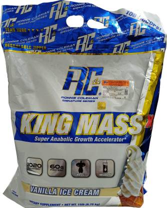 RONNIE COLEMAN Signature Series King Mass XL 15lbs - Super Anabolic Growth Accelerator* - Weight Gainers/Mass Gainers