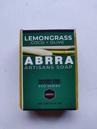 ABRRA ARTISANS HERBAL SOAP LEMONGRASS