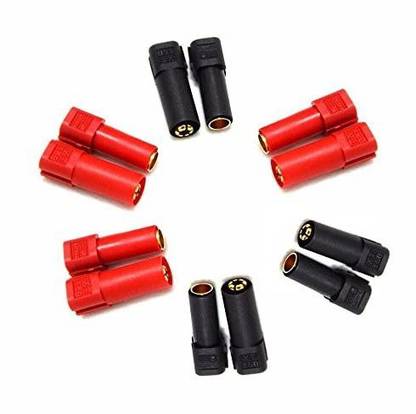 Youme 6 Pairs XT150 Connector Adapter Male Female Plug 6mm Banana Bullet Plug