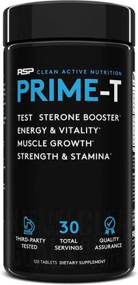 RSP NUTRITION RSP Testosterone Booster for Men - Prime T Natural Test Booster