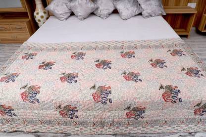 Oh My Garments Printed Single Comforter for  Heavy Winter
